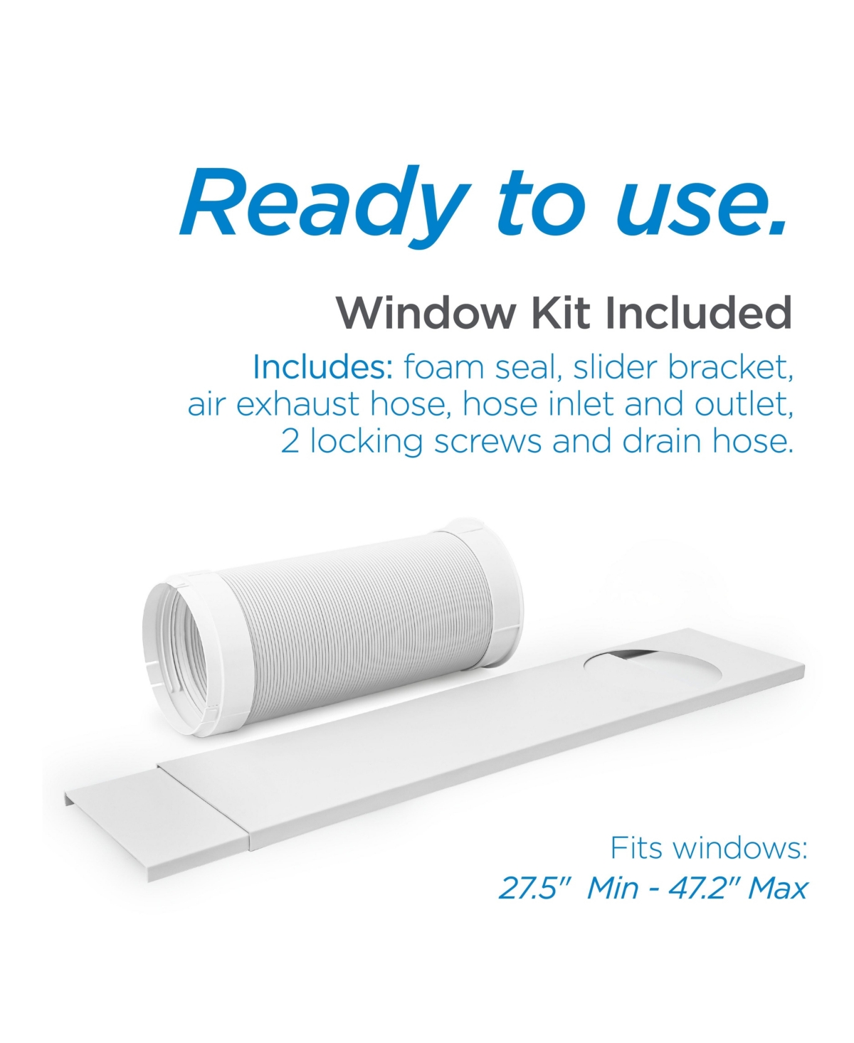 Black+Decker 10,000 Btu Sacc/Cec (14,000 Btu Ashrae) Portable Air Conditioner with Remote Control, White