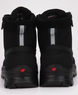 Men's Torsion Front-Lace Side Zipper Boots