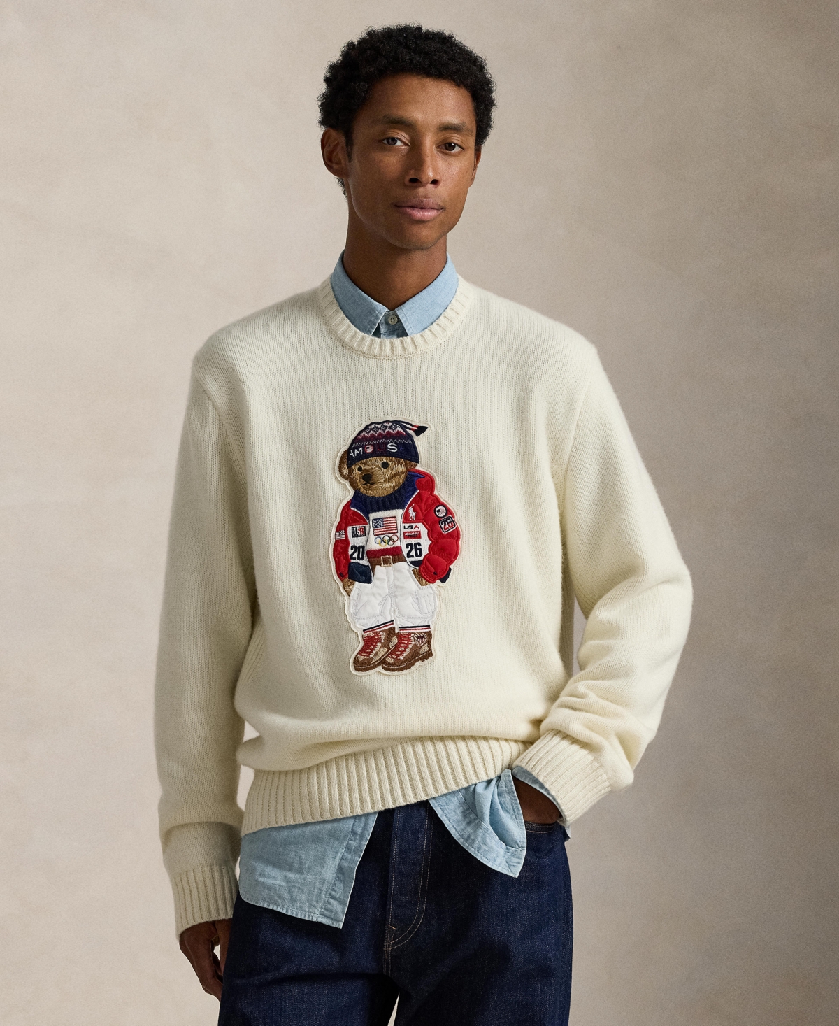 Polo Ralph Lauren Men's Bear Sweater