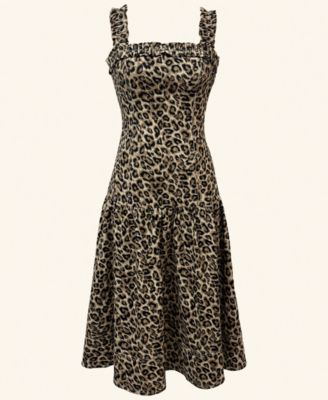 Women's Raya Dropped Waist Midi Dress