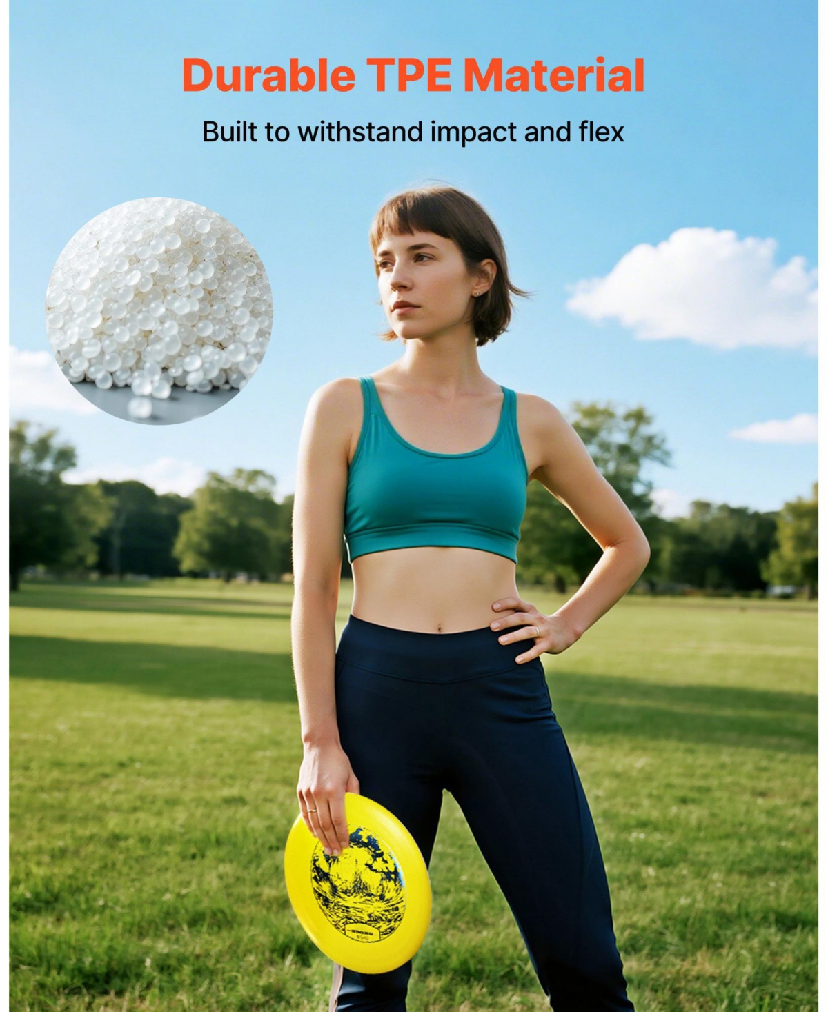 Sugift Disc Golf Set 5-Piece Starter Discs with Marker Putter Mid-Range Driver