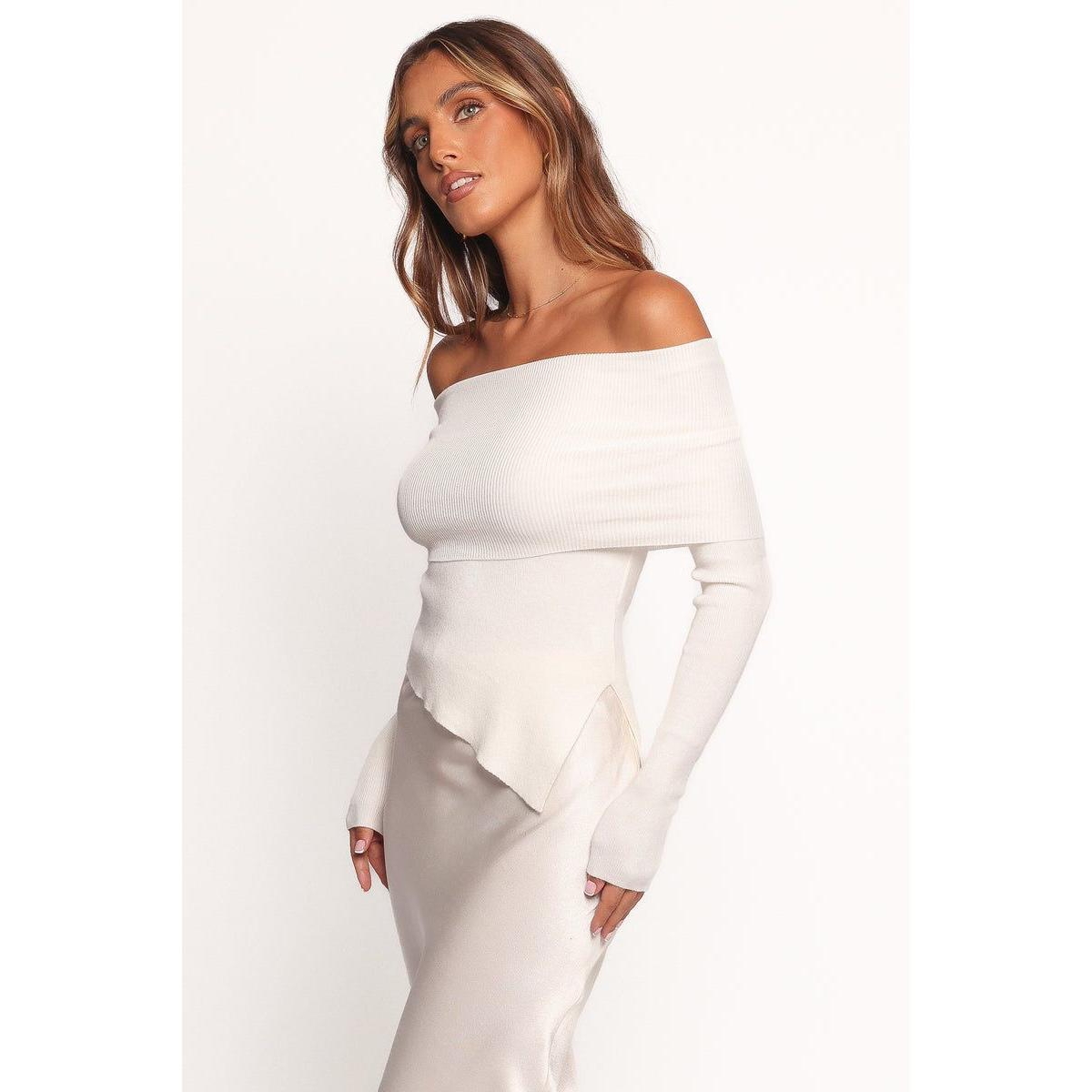 Petal and Pup Women's Mavis Off Shoulder Knit Top