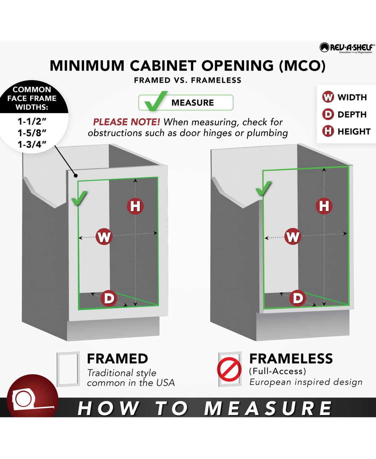 Rev-a-Shelf 20.71" Pullout Kitchen Cabinet Drawer w/ Soft-close, 4WDB-21SC-1