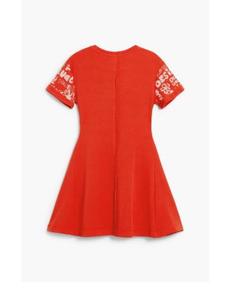 Girls short sleeves Knit Dress