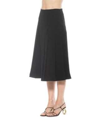 Women's Shilo Midi Length Pleated Skirt