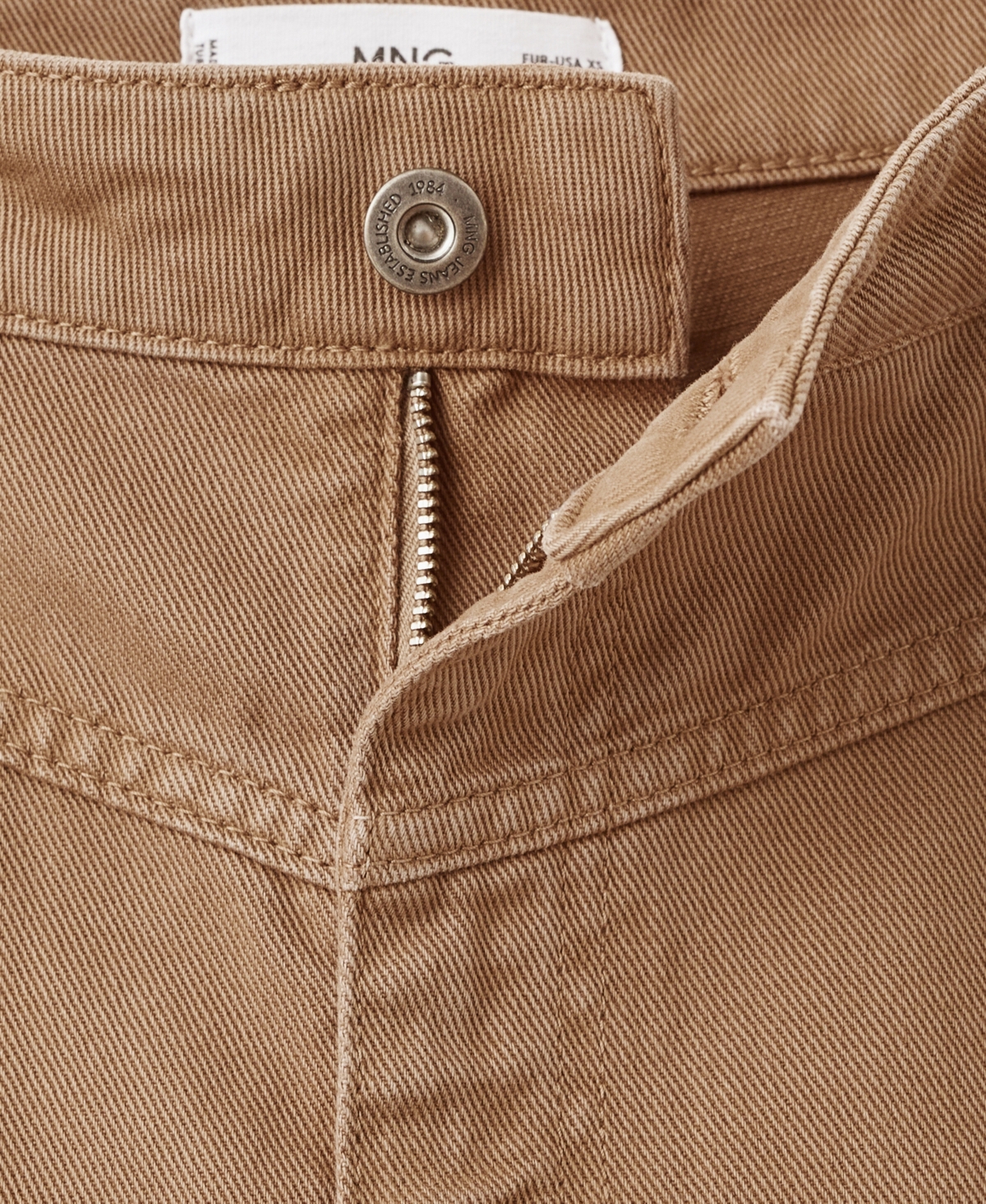 Mango Women's Wide-Leg Mid-Rise Loose-Fit Jeans