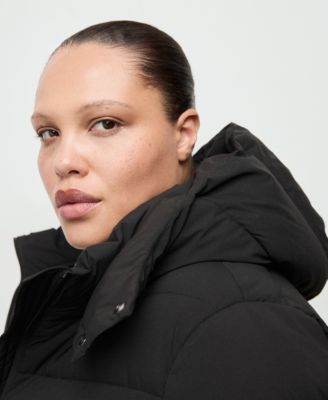 Women's Hood Midi Quilted Anorak