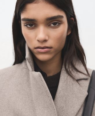 Women's Double-Breasted Wool Coat