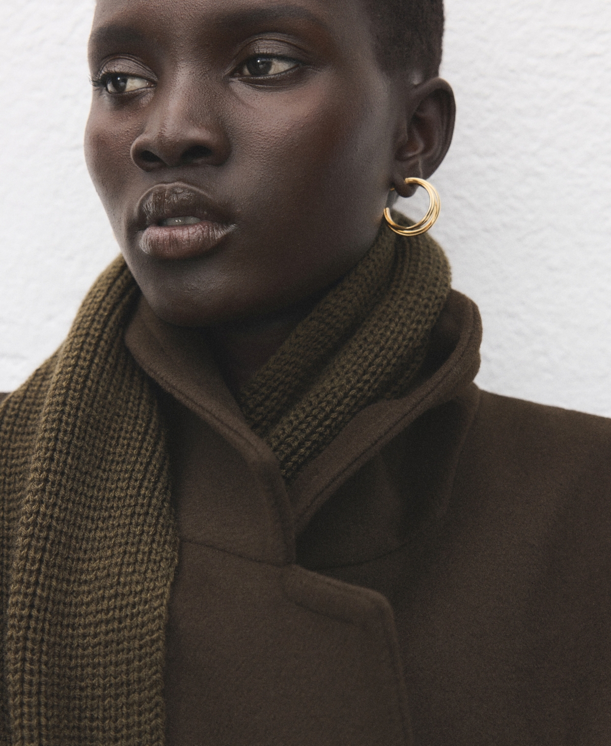 Mango Women's Double-Breasted Wool Coat