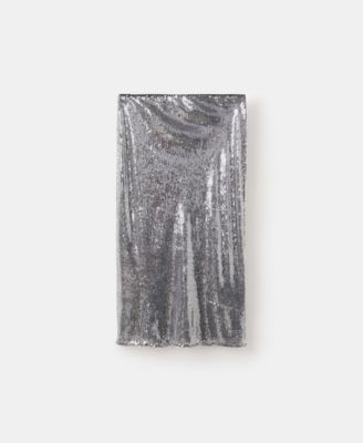 Women's Sequin Midi Skirt