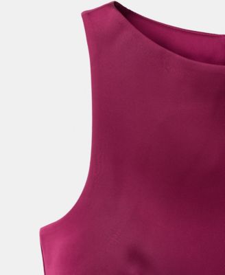 Women's Bows Satin Top