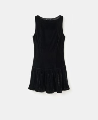 Women's Velvet Fitted Dress