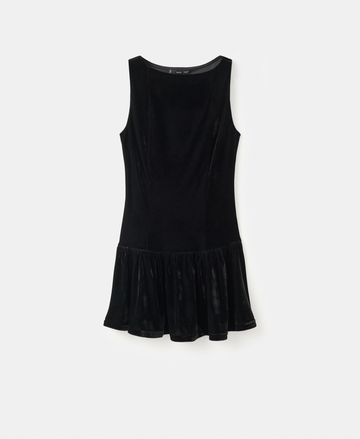 Mango Women's Velvet Fitted Dress