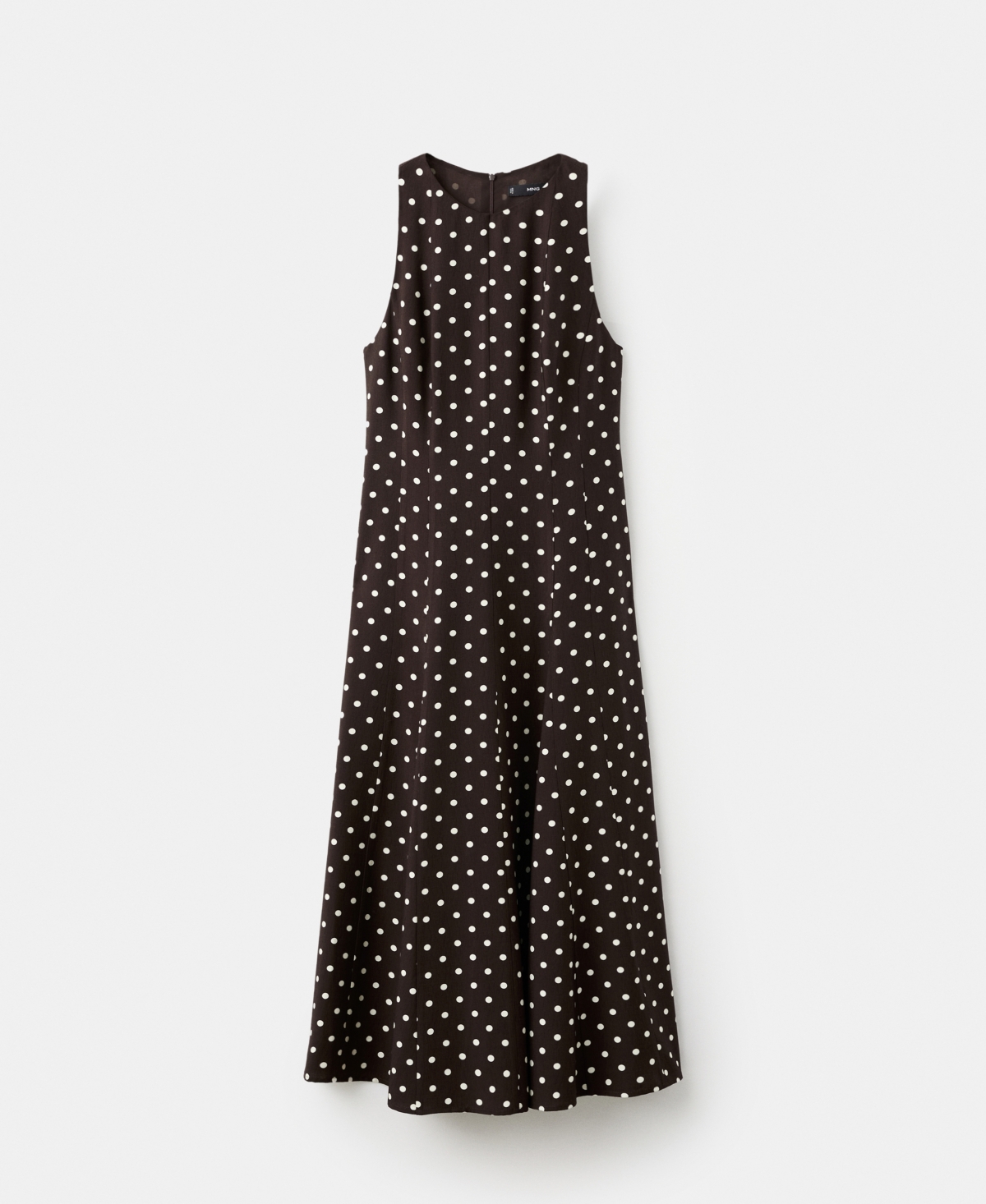 Mango Women's A-Line Polka-Dot Dress