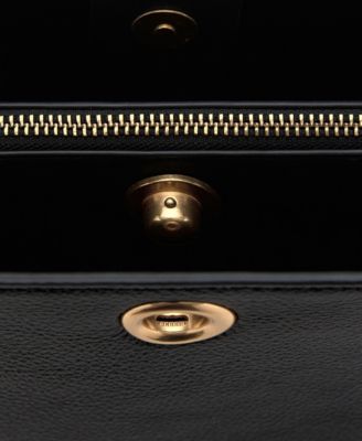 Women's Metal Detail Medium Bucket Bag