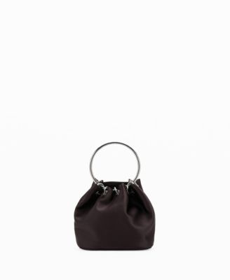 Women's Metal Handle Handbag