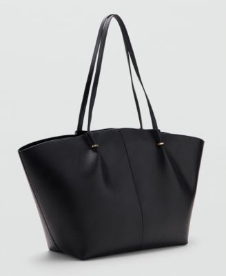 Women's Metallic Details Shopper Bag