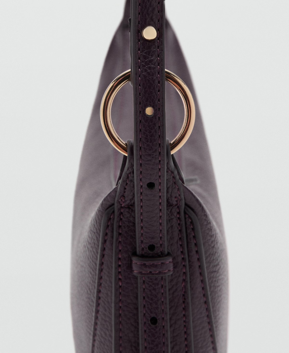 Mango Women's Oval Shoulder Bag