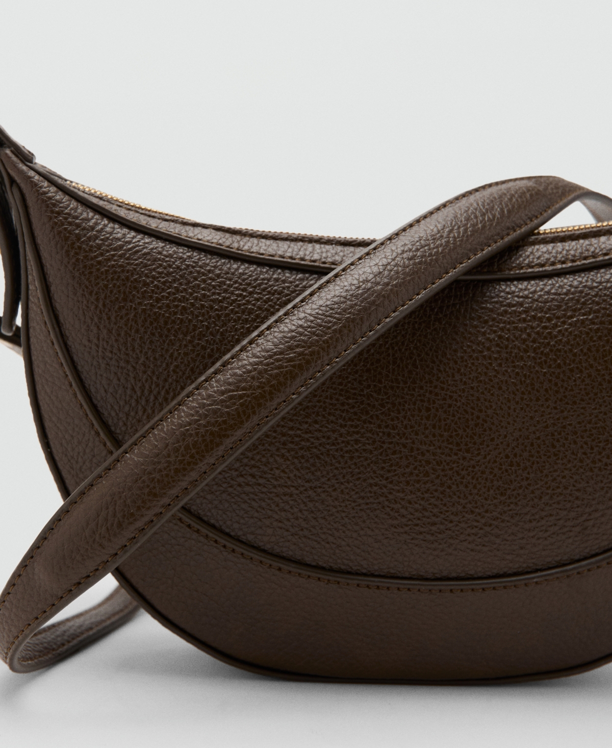 Mango Women's Oval Shoulder Bag