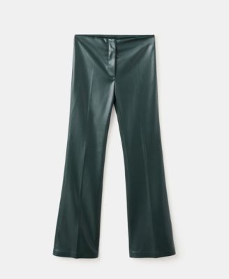 Women's Faux-Effect Flared Pants