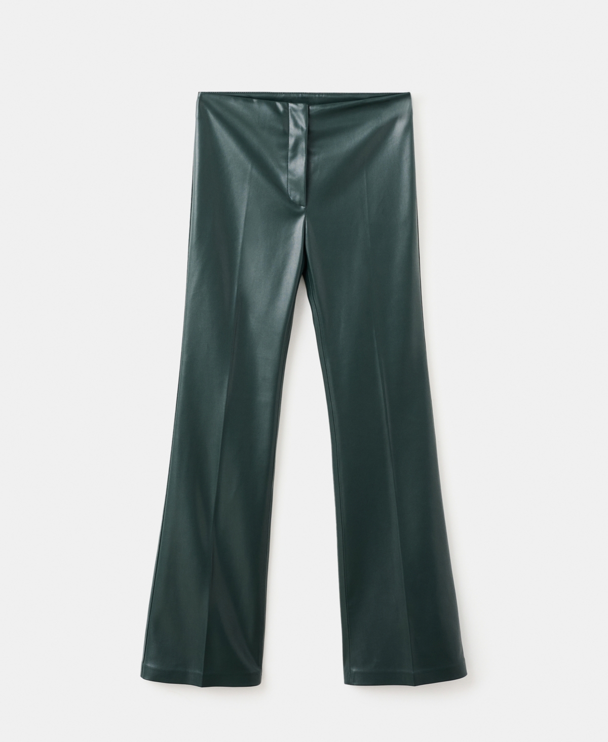 Mango Women's Faux-Effect Flared Pants