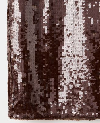 Women's Sequin Midi Skirt