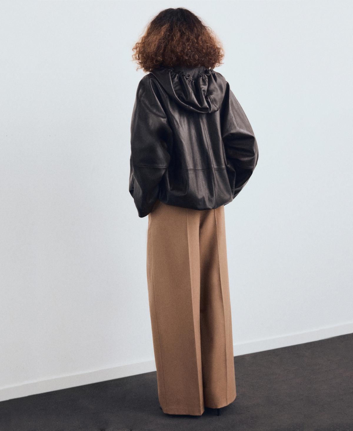 Mango Women's Straight-Leg Pleated Pants