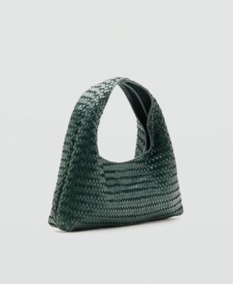 Women's Mini Braided Leather Bag