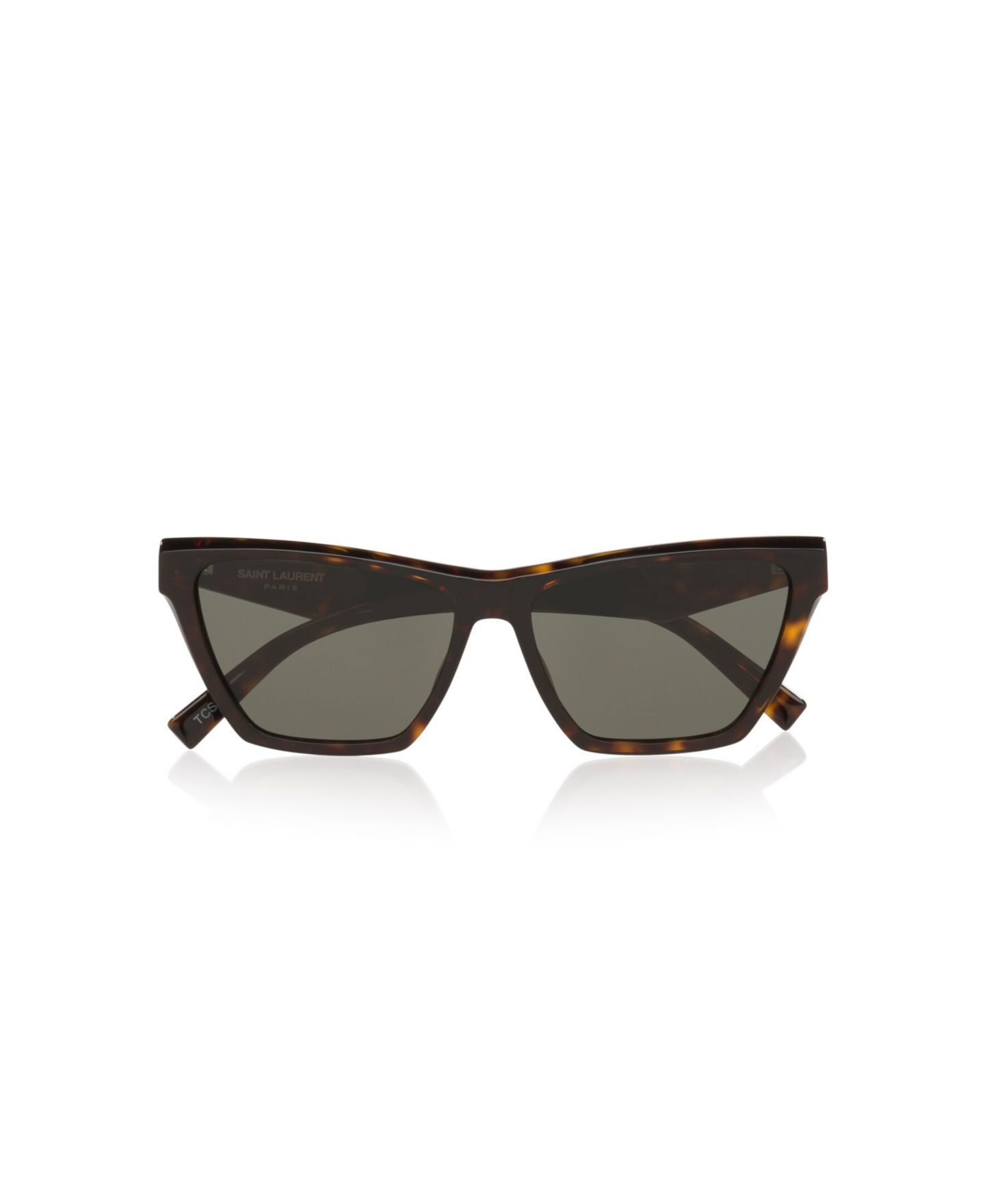 Женские солнцезащитные очки Saint Laurent Sunglasses, SL M103, цвет: Серый — фото 2