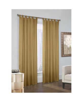 Thermalogic Prescott Fashionable and Functional Tab Top Panel - 2-Piece - 80x84", Camel