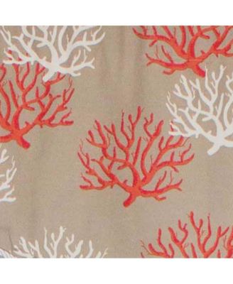 Sea Coral Cornice All Season 3" Rod Pocket Valance 50" x 17"