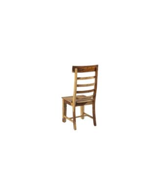 Taos Solid Sheesham Wood Ladderback Dining Chair