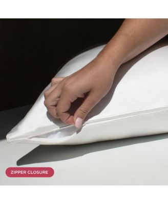 22 Momme 100% Mulberry Silk Pillowcase, Zipper, Machine Washable