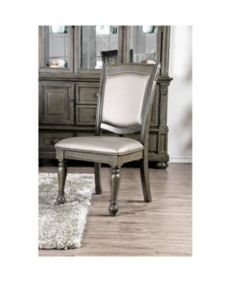 Streamdale Traditional Gray Dining Chairs