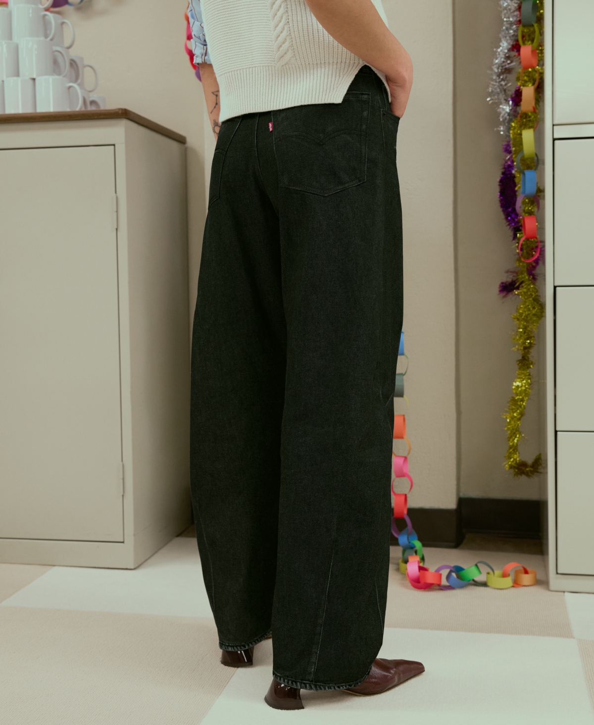 Levi's Women's Cable Knit Sweater Vest