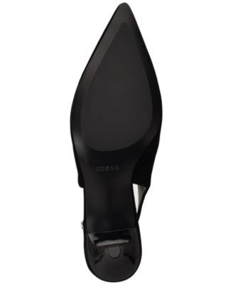 Women's Yannick Embellished Kitten Heel Slingback Pumps