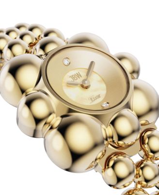 Men's Atmosphere Swiss Quartz 18k Gold-Plated Stainless Steel Watch, 30mm