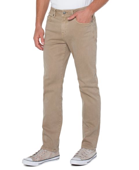 Мужские джинсы Liverpool Los Angeles Kingston Modern Straight, цвет: Пшеничный