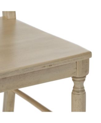 Streamdale Acacia Wood Dining Chairs, 2-Pcs Set