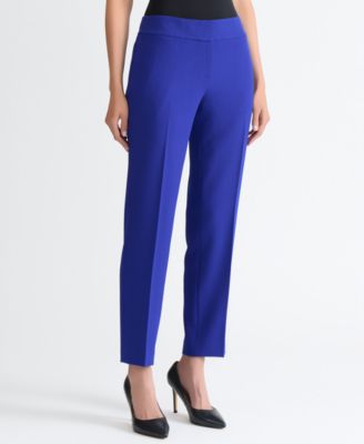 Women's Stretch Crepe Slim Leg Pant, Regular & Petite 