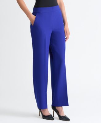 Women's Gracie High-Rise Straight-Leg Pants, Regular & Petite