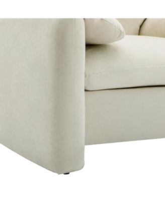 Modern Chenille Oversized Armchair Accent Single Sofa Lounge Chair