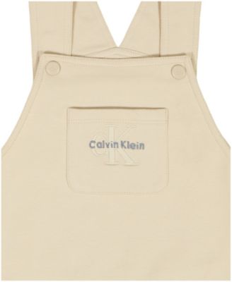 Baby Boys' Striped Bodysuit and Overall, 2-Piece Set