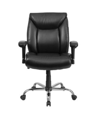 400 lb. Big & Tall Mid-Back Deep Tufted Ergonomic Task Office Chair & Arms