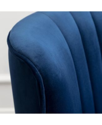 Streamdale Contemporary Velvet Upholstered Accent Chair