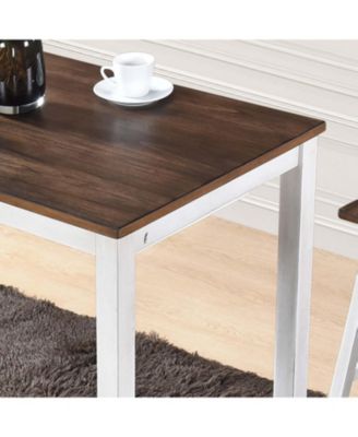 Streamdale 3 Pieces Counter Set Hanging Stool Easy To Clean For Small Space