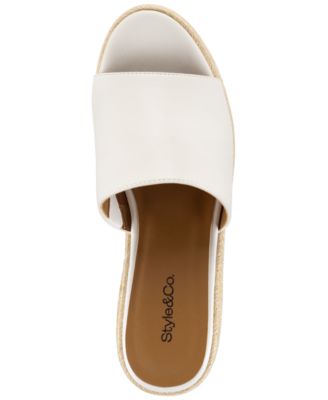 Women's Hayess Wedge Cushioned Sandals, Exclusively at Macy's