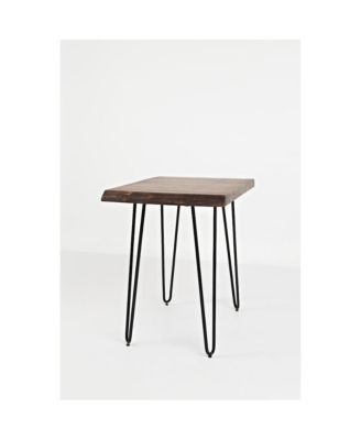 Nature's Edge Solid Acacia Chairside Table