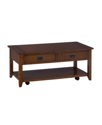 Mission 44" Oak Coffee Table