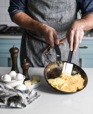 Mineral B Carbon Steel 3-Pc. Breakfast Pan and Spatula Set